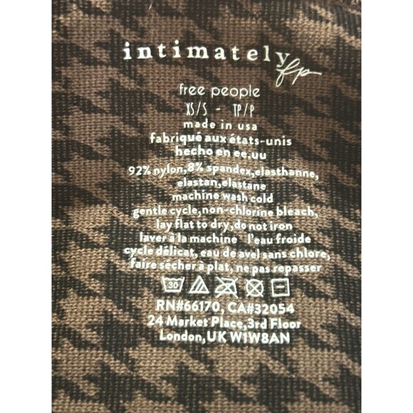 Intimately Free People‎ Womens XS Brown Crop Tank Top - Picture 7 of 7